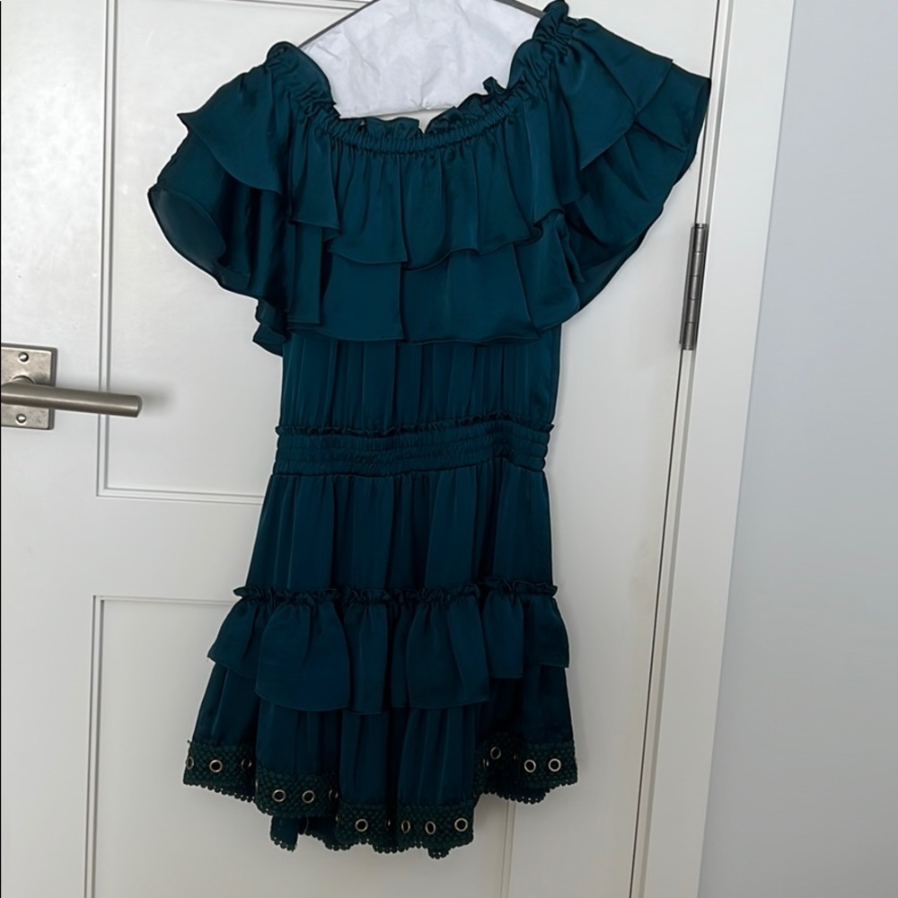 Green MISA mini dress